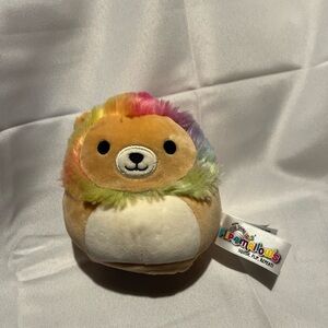 Squishmallow Flip A Mallow Leonard Lion Rainbow Mane Liv Leopard Blue 5" Plush